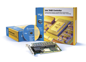 Intel RAID Controller SRCU42X Dual-Channel Ultra320 PCI-X SCSI RAID Controller. Retail Package