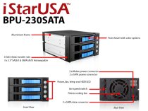 iStarUSA BPU-230SATA 2x5.25" to 3x3.5" SAS/SATA 6.0 Gb/s Hot-Sw8ap Cage