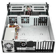 I-Star D-300L Storm Series - 3U Rackmount Chassis with 300W Power Supply