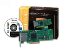 LSI00138 - LSI SAS 3801E External 8-Port (2x SFF-8088) PCI-E 3GB/s Mini SAS Host Bus Adapter. SGL.
