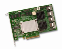 LSI Logic MegaRAID SAS 84016E 16-port 3Gb/s PCI Express SAS+SATA RAID HBA Controller Card