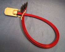 SAS-7P70-F - Host-Based internal 7-pin Fanout to Target-Based SFF-8470 External 4x SAS Cable.