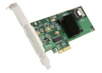 LSI SAS 9211-4i Low-profile four-port 6Gb/s SATA and SAS PCIe HBA with Integrated RAID. LSI00190. Card Only.