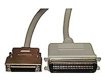 External SCSI-2 High Density DB 50-pin to Centronic 50-pin SCSI Cable