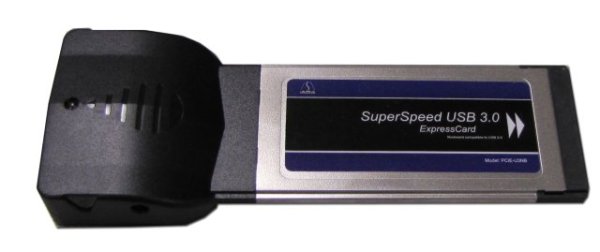 SuperSpeed PCIE-U3NB USB 3.0 (2-Port) ExpressCard Host Adapter Card for Notebook and Laptop