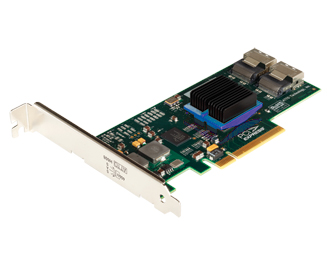 ATTO Technology ExpressSAS H608 Low-Profile 8-Internal Port 6Gb/s SAS/SATA PCIe 2.0 Host Adapter. Card Only.