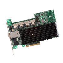 LSI00252 - 3Ware 9750-16i4e 16 Int. & 4 Ext ports (4x SFF8087, 1x SFF-8088) PCI-E 6Gb/s SAS RAID Controller