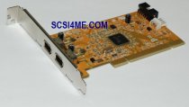 HP 515182-001 Firewire 400 IEEE 1394a 2-Port PCI Card. Regular height mounting bracket.