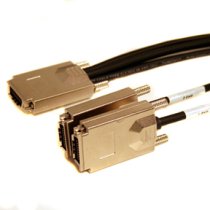 TMC C5252x2-1MT - 1x SFF-8470 SAS X4 connector to (two) SFF-8470 External SAS X4 connectors External fanout cable.