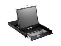 iStarUSA ClayTek WL-21701 1U Rackmount 17″ Active Matrix TFT LCD Keyboard Drawer. 106 Key PS/2 Keyboard with Touch Pad