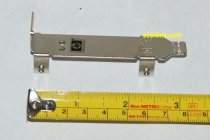 Low Profile Mounting Bracket with LED Cut Out for LSI SAS3042EL-HP & Other Low Profile SAS controllers