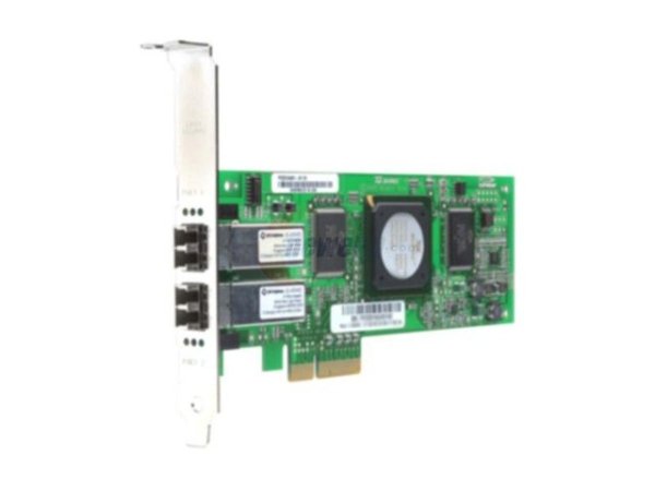 QLogic QLE2462 Dual Port Fiber Channel PCI Express Host Bus Adapter 4Gbps PCI-Express 2 x LC