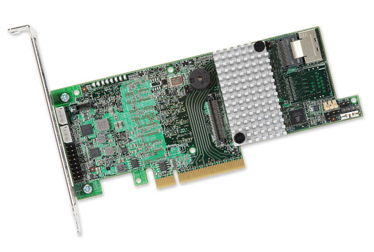 LSI00328 - LSI Megaraid 9271-4i 4-Port PCIe 3.0 6Gb/s SATA+SAS RAID Controller.