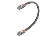 Molex 79576-2122 Internal iPass Mini SAS Double-Ended Plug without Sidebands, 36 Circuits, 30 AWG, 0.50-Meter, Pinout 2