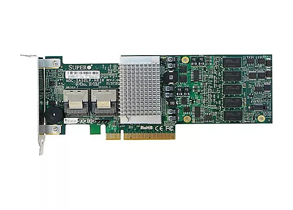 Ecommerce platform - Supermicro AOC-SAS2LP-H8IR 6Gb/s SAS RAID