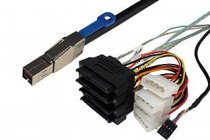 C5529-xM External Mini SAS HD (SFF-8644) - SAS Drive x4 Fanout Cable W/Power