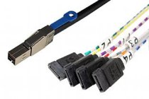 C5547-xM External Mini SAS HD (SFF-8644) - SATA x4 Fanout Cable