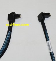 Bizlink G36362-002 Internal Mini SAS to Internal Mini SAS Cable w/ Angled Connectors 0.75 Meter