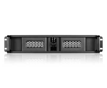 iStarUSA D Storm D200SE-24R-40R2U Compact Rackmount Server Chassis with IS-400R2UP 400W 2U Redundant PSU