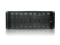 iStarUSA DAGE409U20T7-PM 4U 9-bay SATA eSATA Port Multiplier JBOD Enclosures 500W PSU