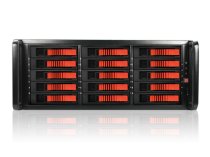 iStarUSA DAGE415U20-PM 4U 15-bay SATA eSATA Port Multiplier JBOD Enclosures 750W PSU