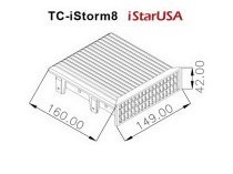 iStarUSA TC-ISTORM8 1x5.25" Hard Drive Cooling Heat Sink