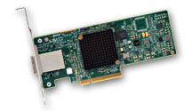 LSI00343 - 9300-8e SGL, SAS3 12Gb/s 8 External Ports SFF-8644 PCIe 3.0, JBOD, w/ LP bracket, No cable Box RoHS. H5-25460