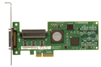 LSI Logic LSI20320IE PCI-Express Single Channel Ultra320 SCSI Controller Card. Retail Box. SGL. LSI00154