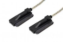 I3232-xM-RA1 --SFF-8484 to SFF-8484 - INT. SAS 32 ML / 32 ML, R/A, BOTH PIN 1 INSIDE CABLE