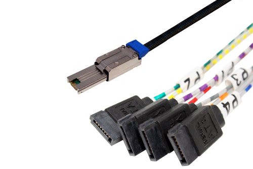 TMC C5647-xM-X - MINI SAS 26 (TARGET)-4 x SATA(HOST) Cable