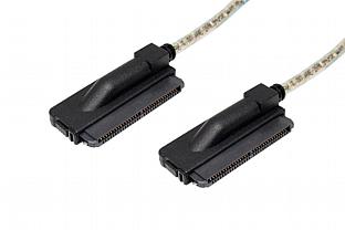 Jess Link 25890-23801-J40R SFF-8484 to SFF-8484 Internal SAS Cable. Right Angled Connectors With Opposite Orientation.