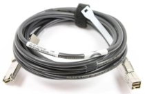 Molex / EMC Mini-SAS HD (SFF-8644) to Mini-SAS (SFF-8088) External SAS Cable. 2 Meter.