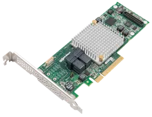 Adaptec RAID 8805 PCI-E 3.0 x8 12Gb/s SAS/SATA 8 Internal Ports 2277500-R.  AFM-700 Optional.