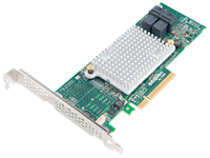 Adaptec HBA 1000-8i 8-Lane PCIe Gen3 Low-Profile, MD2 SATA / SAS 12 Gb/s Host Bus Adapter 2288300-R