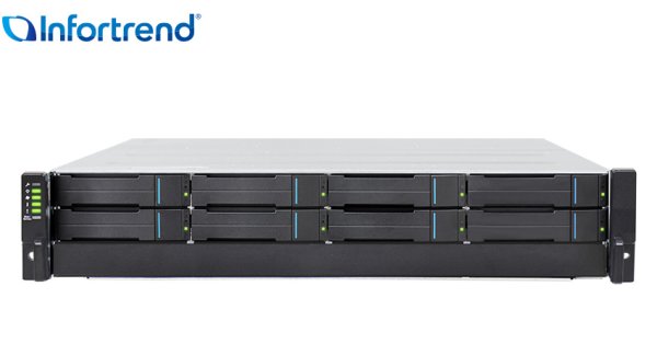 Infortrend GSe Pro 1000 Rackmount Models - GSe Pro 1000 2U/8bay GSEP100800RPC-4T, 8 x 4TB HDD (32TB RAW)