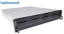 Infortrend GSe Pro 1000 Rackmount Models - GSe Pro 1000 2U/8bay GSEP100800RPC-8T, 8 x8TB HDD (64TB RAW)