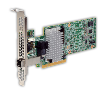 Broadcom / LSI 9380-4i4e 12Gb/s SAS RAID Controller 4 internal & 4 external Ports 05-25190-02 LSI00439 Card Only