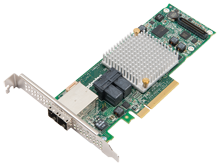 Adaptec RAID 8885 PCI-E 3.0 x8 12Gb/s SAS/SATA 8 Internal & External Ports 2277000-R. Used.