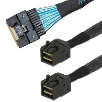 TMC I7035X2-xM Internal SFF-8654 SlimSAS 8i to SFF-8643 HD Mini SAS x2 Cable